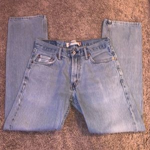 vintage levi’s straight 505 fit jeans